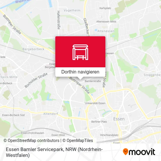 Essen Bamler Servicepark Karte
