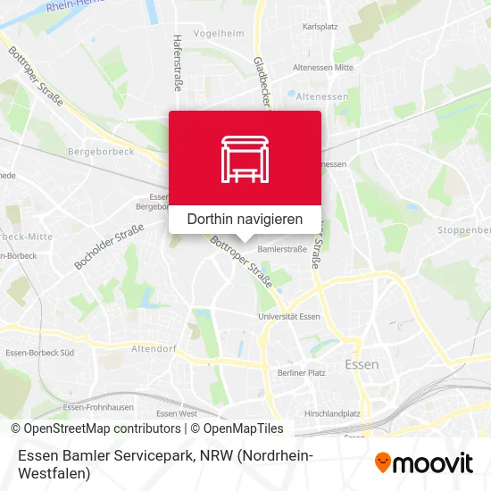 Essen Bamler Servicepark Karte