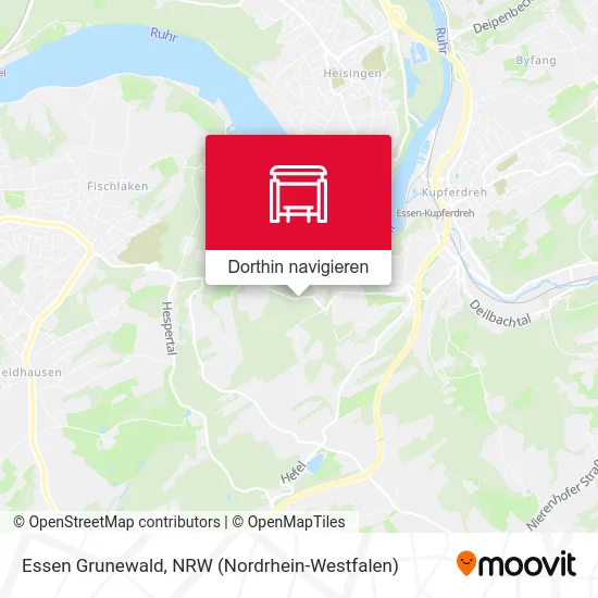 Essen Grunewald Karte