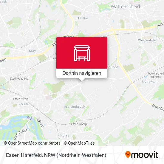 Essen Haferfeld Karte