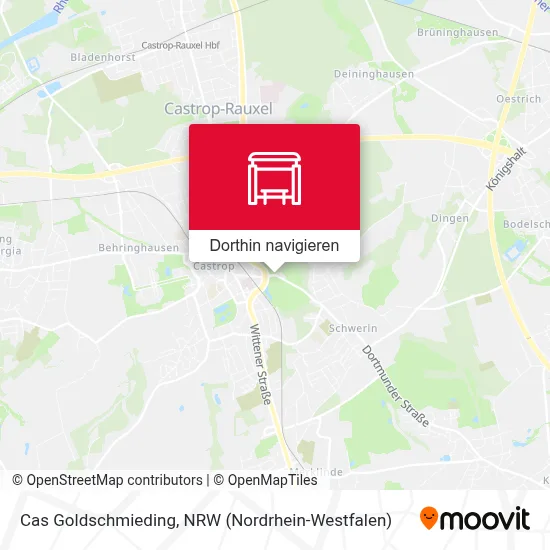 Cas Goldschmieding Karte