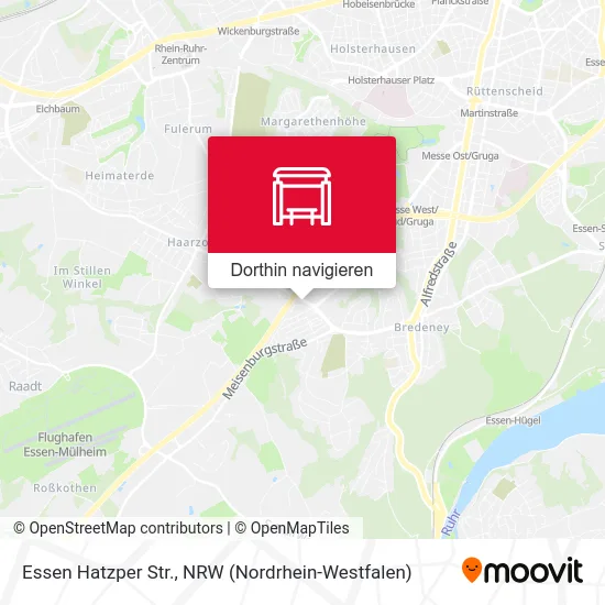 Essen Hatzper Str. Karte