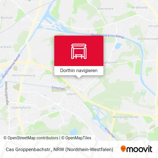 Cas Groppenbachstr. Karte