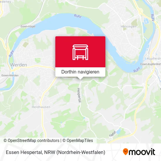 Essen Hespertal Karte