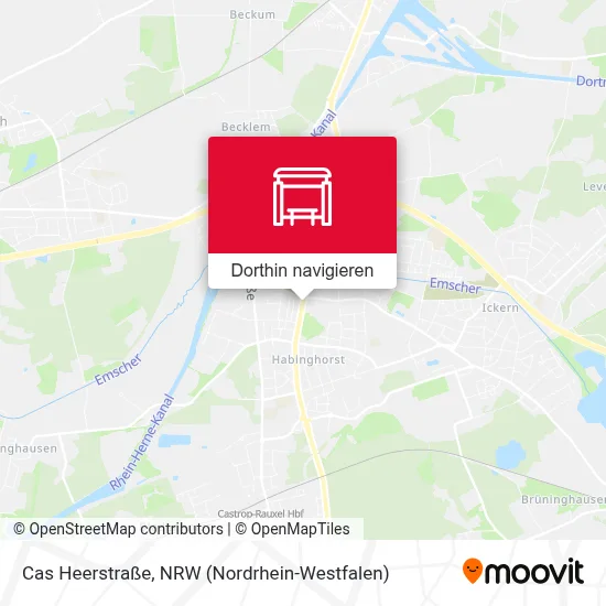 Cas Heerstraße Karte