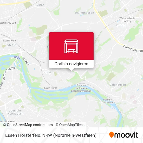 Essen Hörsterfeld Karte