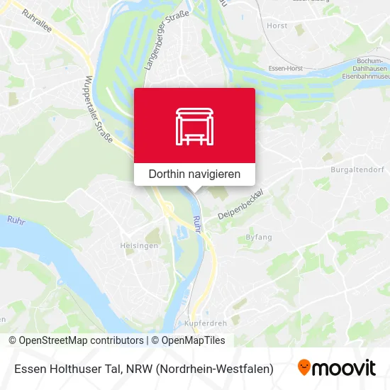 Essen Holthuser Tal Karte