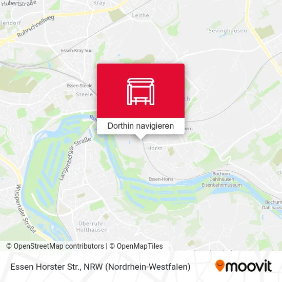 Essen Horster Str. Karte