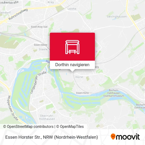 Essen Horster Str. Karte