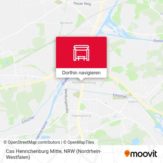 Cas Henrichenburg Mitte Karte