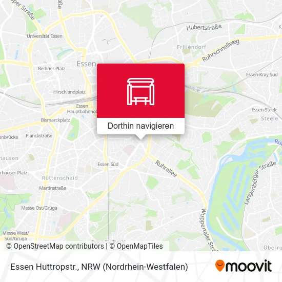 Essen Huttropstr. Karte