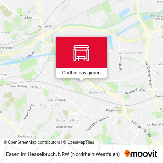 Essen Im Hesselbruch Karte