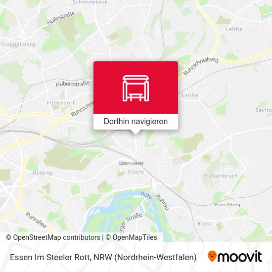 Essen Im Steeler Rott Karte