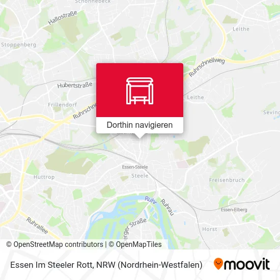 Essen Im Steeler Rott Karte