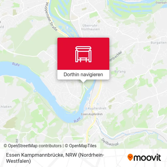 Essen Kampmannbrücke Karte