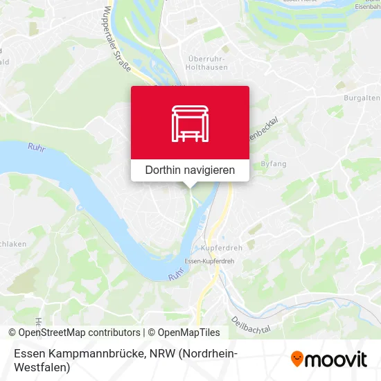 Essen Kampmannbrücke Karte