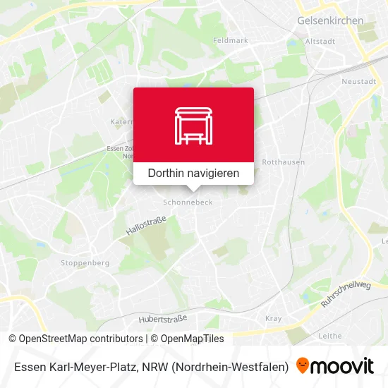 Essen Karl-Meyer-Platz Karte