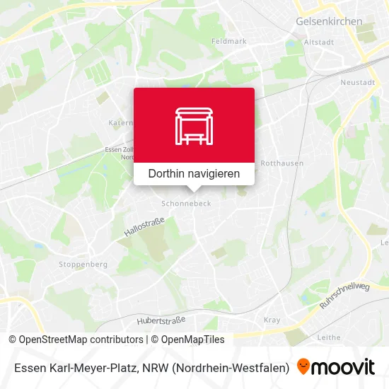 Essen Karl-Meyer-Platz Karte