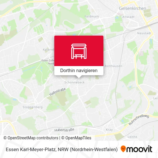 Essen Karl-Meyer-Platz Karte