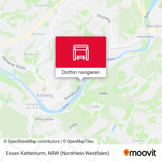 Essen Kattenturm Karte