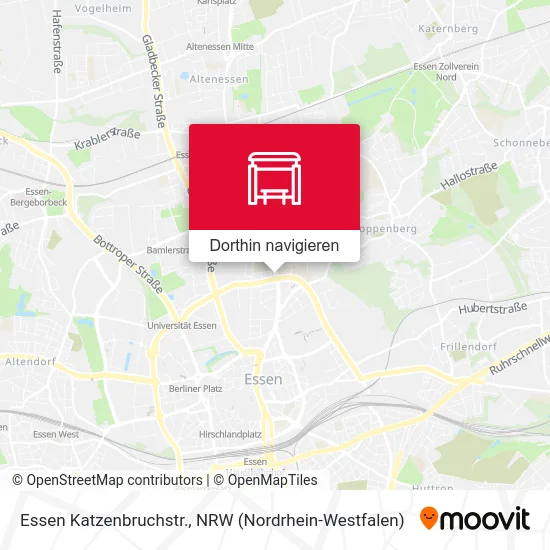 Essen Katzenbruchstr. Karte