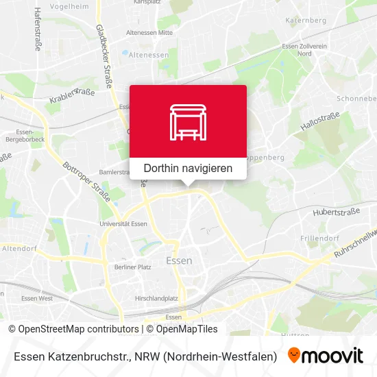 Essen Katzenbruchstr. Karte