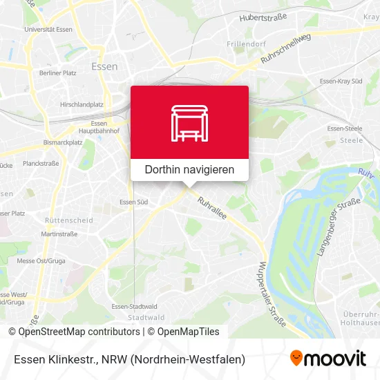 Essen Klinkestr. Karte