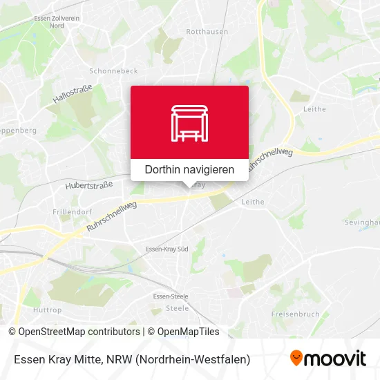 Essen Kray Mitte Karte