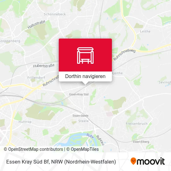 Essen Kray Süd Bf Karte