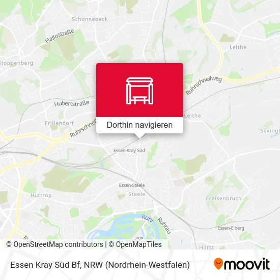 Essen Kray Süd Bf Karte