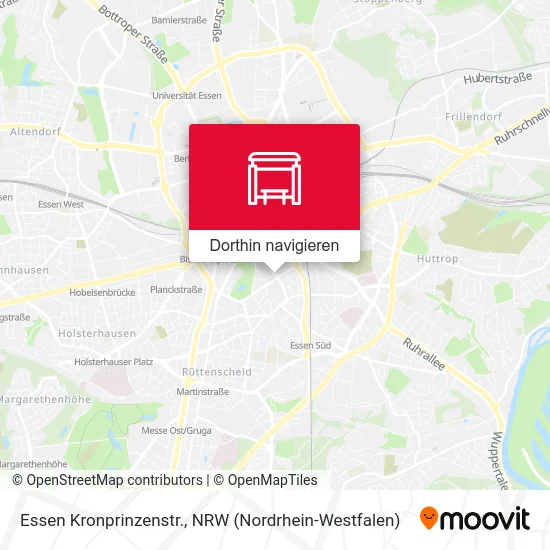 Essen Kronprinzenstr. Karte