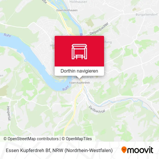 Essen Kupferdreh Bf Karte