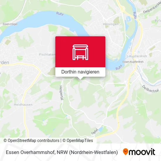 Essen Overhammshof Karte
