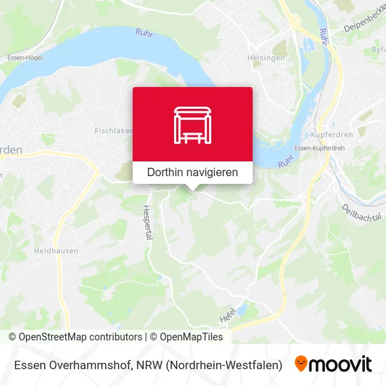 Essen Overhammshof Karte