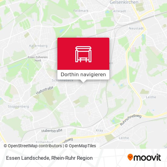 Essen Landschede Karte