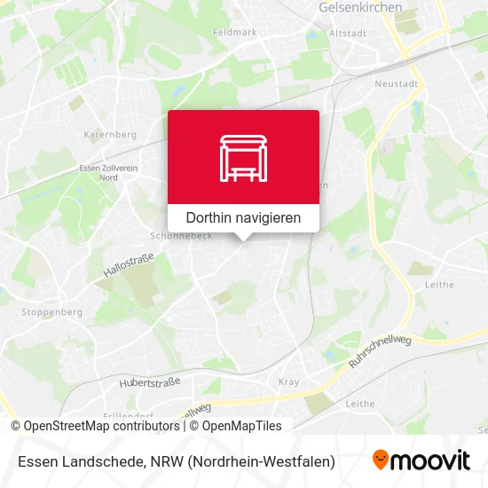 Essen Landschede Karte