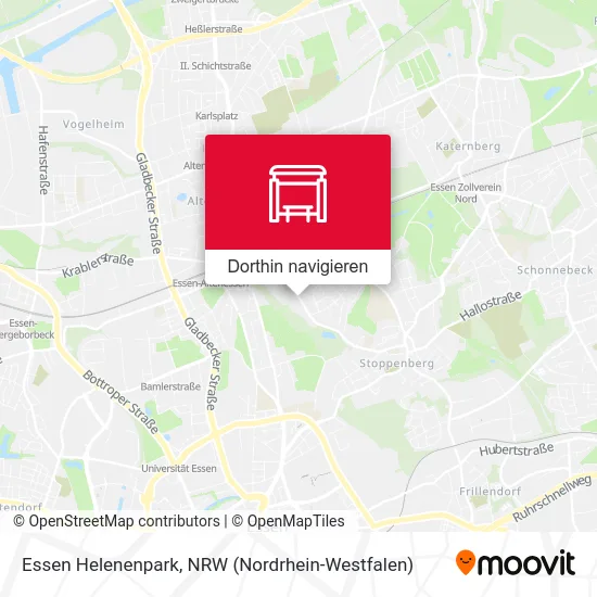 Essen Helenenpark Karte