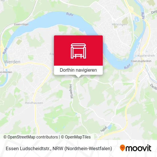 Essen Ludscheidtstr. Karte