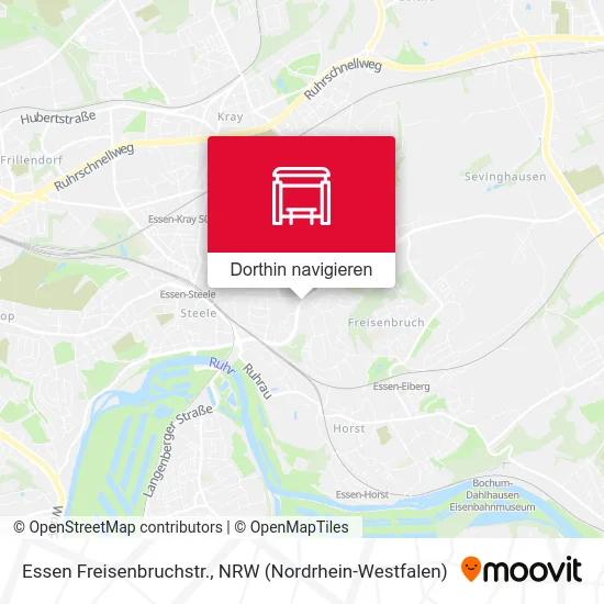 Essen Freisenbruchstr. Karte