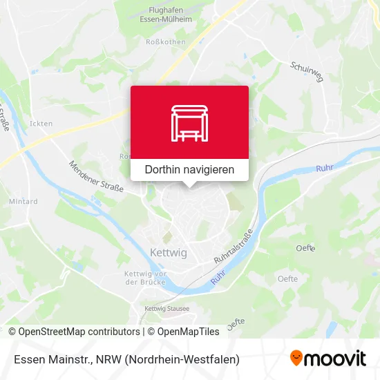 Essen Mainstr. Karte