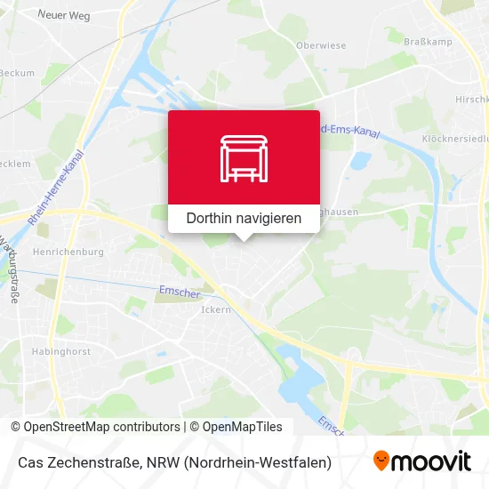 Cas Zechenstraße Karte