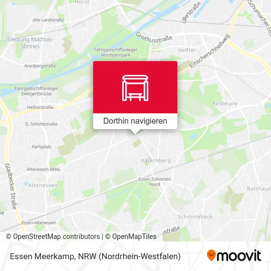 Essen Meerkamp Karte