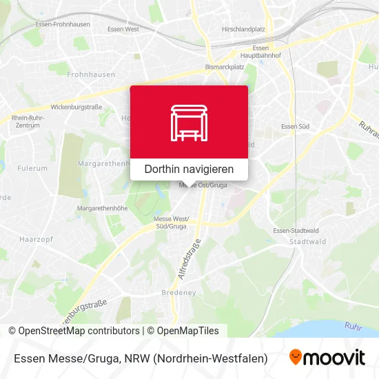 Essen Messe/Gruga Karte