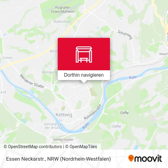 Essen Neckarstr. Karte