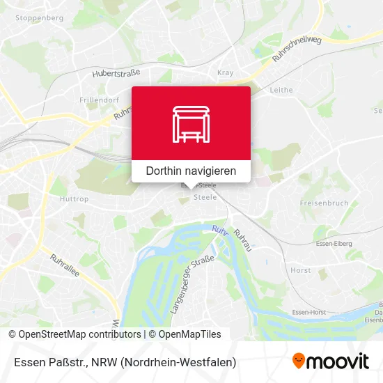 Essen Paßstr. Karte