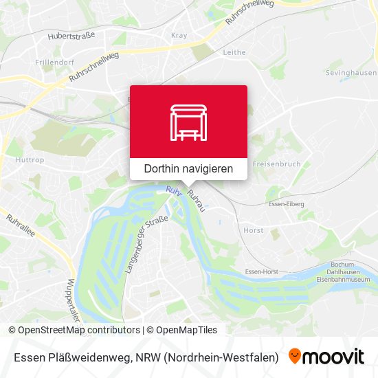 Essen Pläßweidenweg Karte