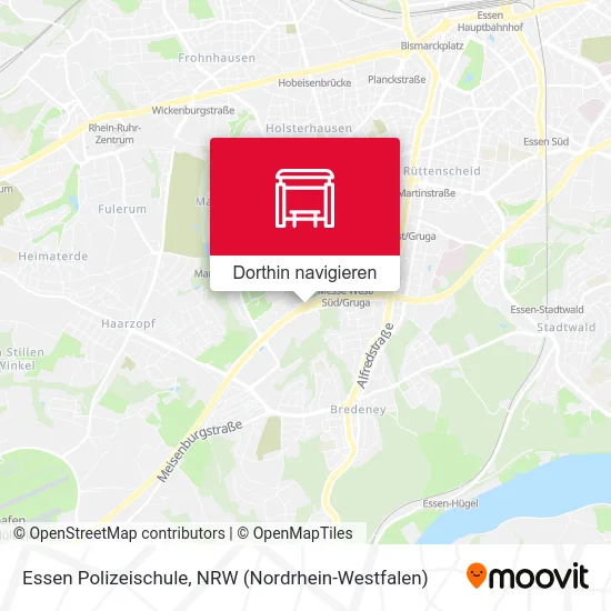 Essen Polizeischule Karte