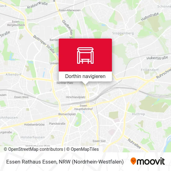 Essen Rathaus Essen Karte