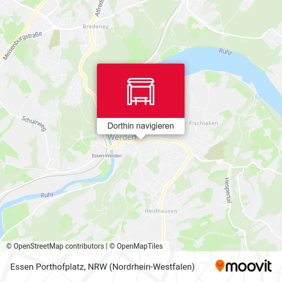 Essen Porthofplatz Karte