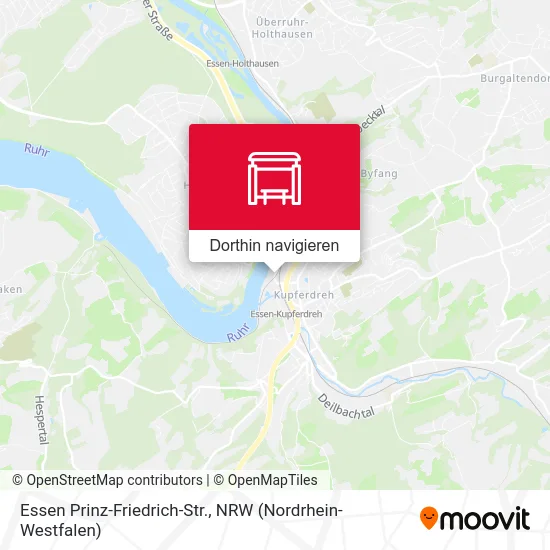 Essen Prinz-Friedrich-Str. Karte